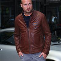 GULF NEW MOTODRIVER LEATHER DARK COGNAC